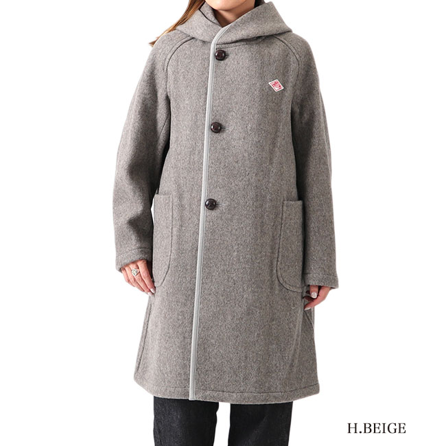 楽天市場】DANTON ダントン ウールモッサ ウールフードコート JD-8905