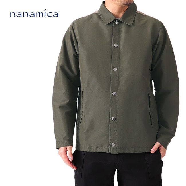 楽天市場】nanamica ナナミカ フード内蔵 バイカラー コーチジャケット