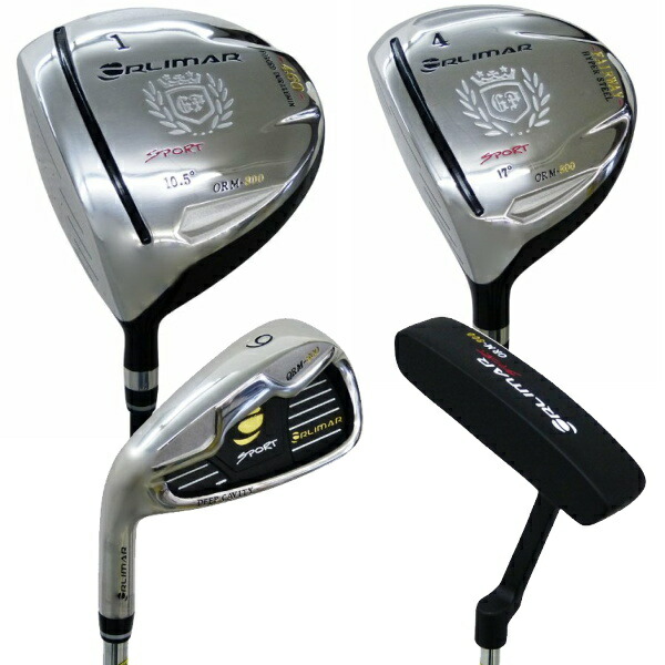 楽天市場】オリマー ORM-800 左用 メンズ ゴルフ フルセット クラブ10