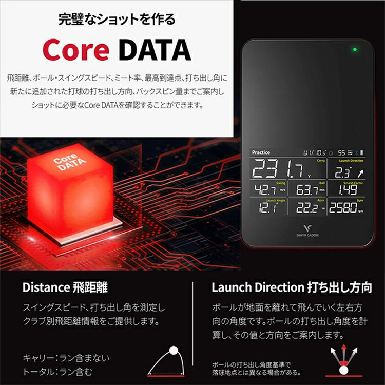voice caddie swing SC4 ゴルフ弾道測定器 VOICE CADDIE（ボイス