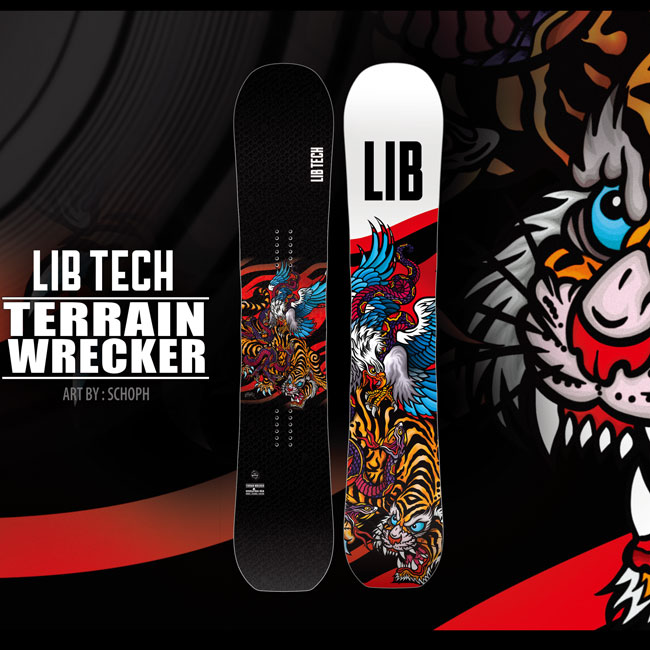 楽天市場】25-26 リブテック スノーボード LIBTECH TERRAIN WRECKER