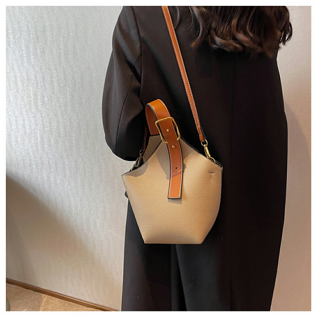 楽天市場】レディース 2WAYバッグ バケットバッグ ハンドバッグ