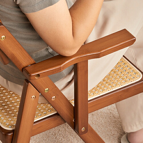 楽天市場】【レビュー特典】ダイニングチェア 幅44.5cm 竹 ラタン