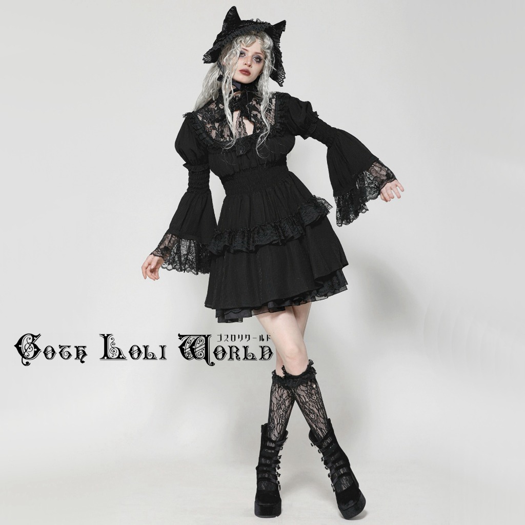 楽天市場】当日発送 即納 DW1024 ゴスロリファッション ロリータ