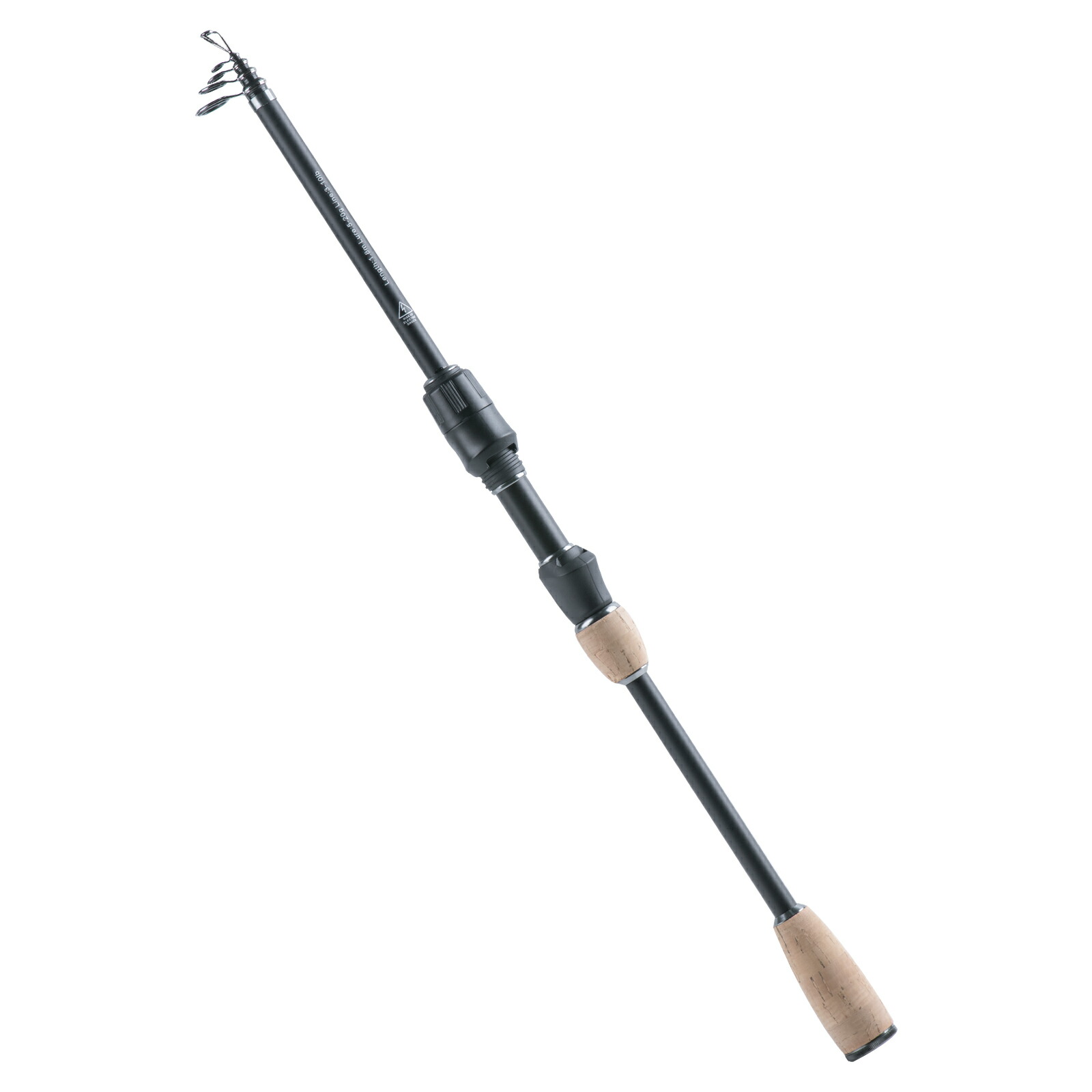 楽天市場】VUONG 投げ竿 振出式カーボンロッド 1.68m/1.8M コンパクト