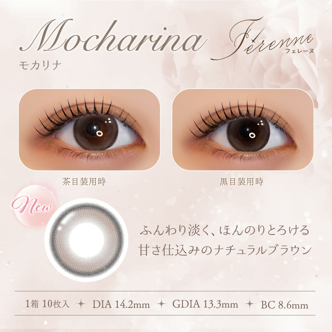 楽天市場】【ポイント20倍】Ferenne 1day(10枚)【2箱】BC8.8 DIA14.2