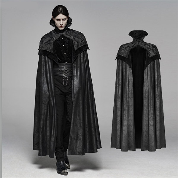 楽天市場】ロングマント 中世 パンク ダーク系 吸血鬼 伯爵 舞台