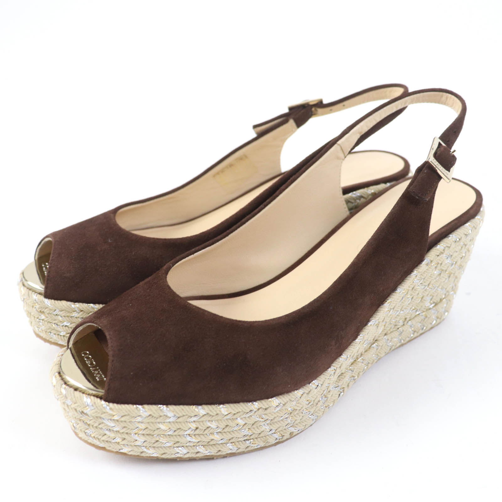 楽天市場】ジミーチュウ ウェッジ サンダル（ヒールの高さ（cm）7.0