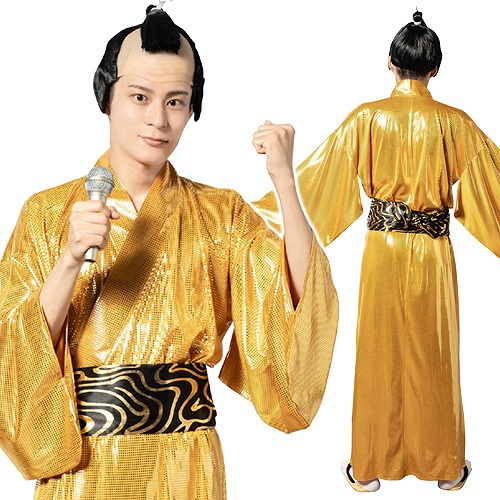 楽天市場】金色将軍（衣装のみ） [サンバ コスプレ 侍 歌 着物
