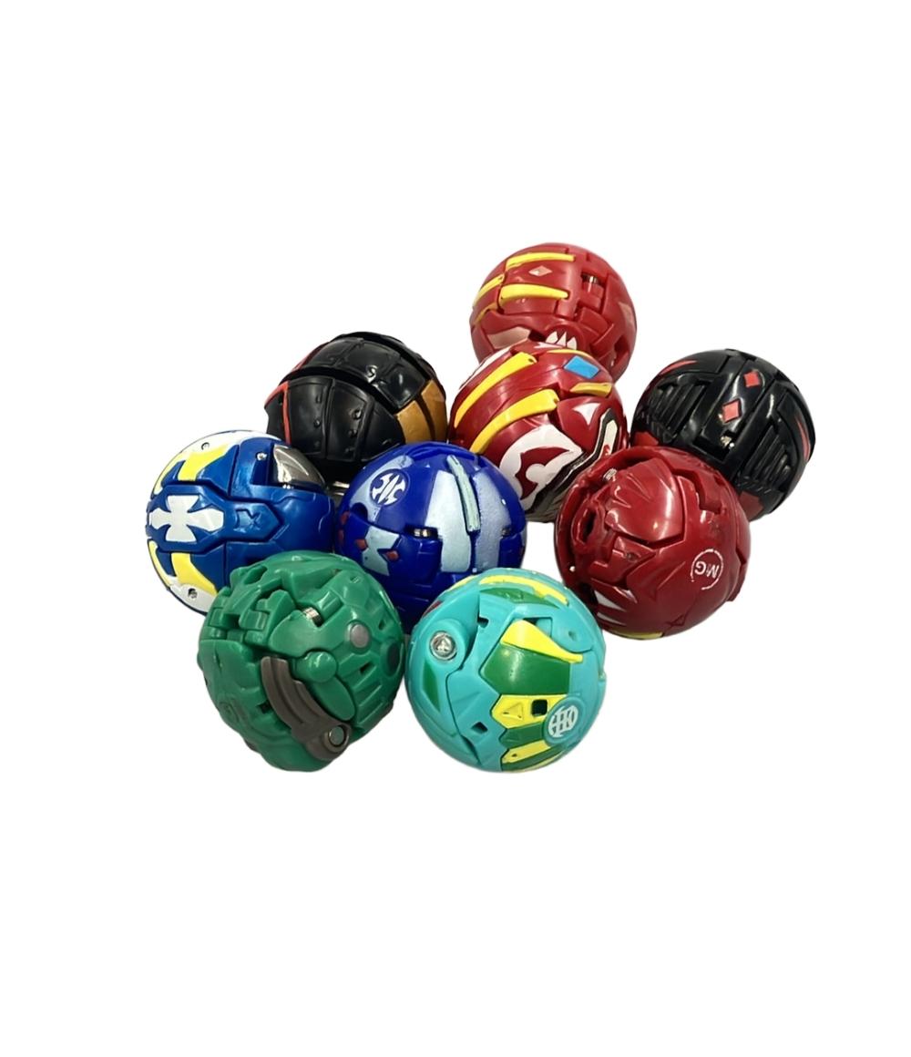 中古品】爆テク 爆丸 5体フィギュアとカードセット 爆丸 爆テク まとめ