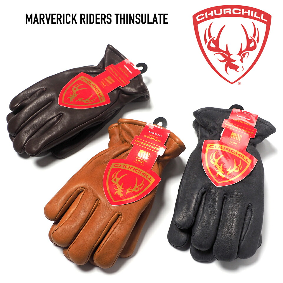 楽天市場】CHURCHILL GLOVE (チャーチルグローブ) MARVERICK RIDERS