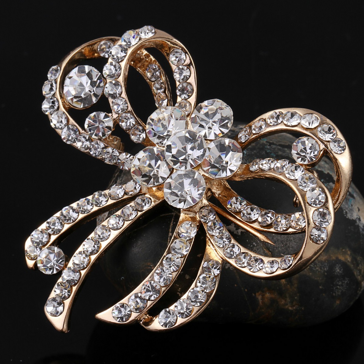 楽天市場】スワロフスキー と ラインストーン の ブリリアント リボン