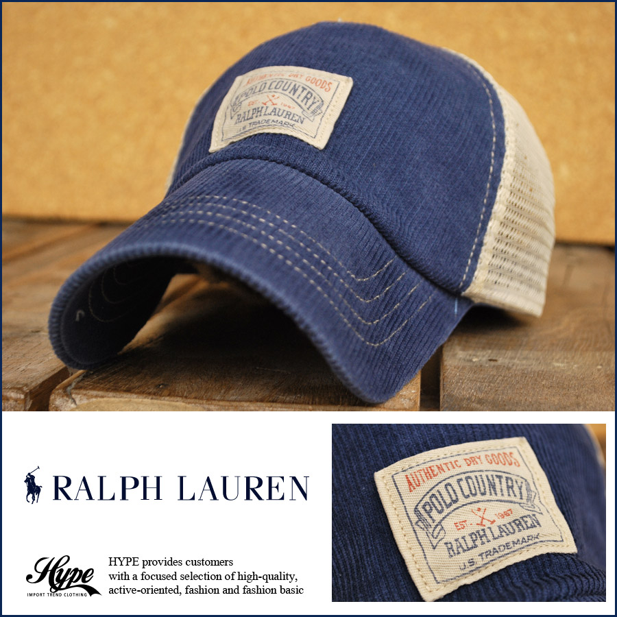 楽天市場】POLO RALPH LAUREN ポロ ラルフローレン メッシュキャップ