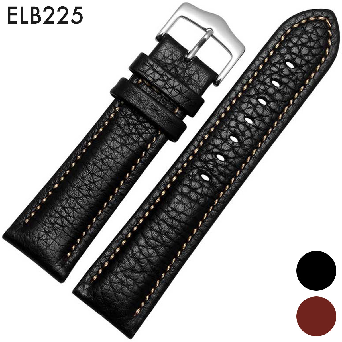 かまちゃん専用※ブラックレザー 時計ベルト ロレックスバックル かま