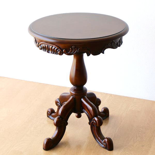 楽天市場】マホガニー無垢材 サイドテーブル 天然木製 コーヒー