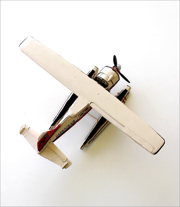 楽天市場】アンティーク レトロ 水上飛行機 置物 おしゃれ ブリキの