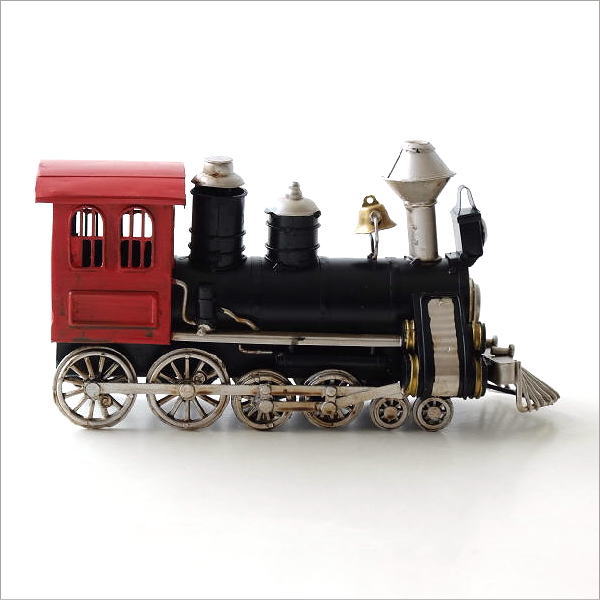 楽天市場】置物 オブジェ SL おもちゃ アンティーク調 おしゃれ レトロ