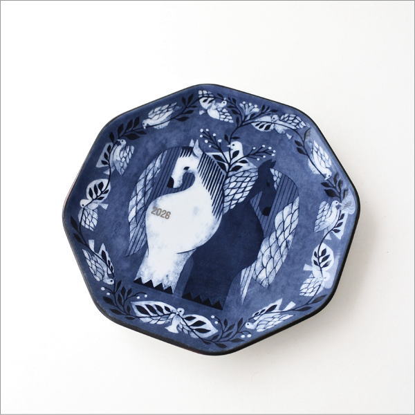 楽天市場】2026年 干支 午 飾り皿｜福田利之×波佐見焼 イヤープレート