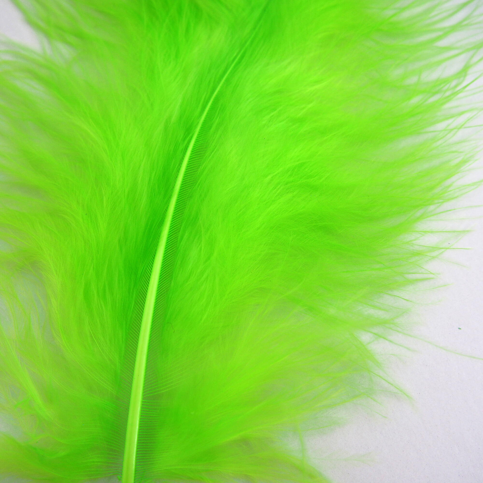 楽天市場】マラブー(10本)チャートリュース フライタイイング 羽根