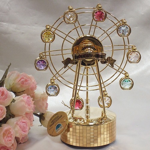 楽天市場】SWAROVSKI CRYSTALスワロフスキーオブジェ：観覧車