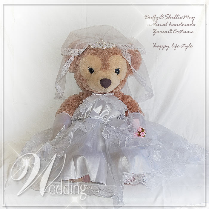 楽天市場】ダッフィー シェリーメイ ウエディング ペア Mサイズ 70cm