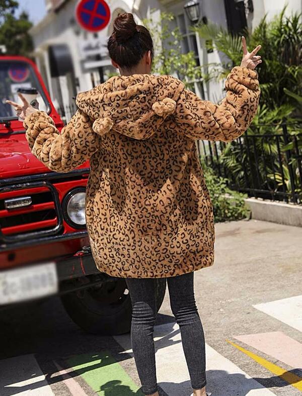 楽天市場】ふわふわ モコモコ パーカー ファー 暖かい フード付き