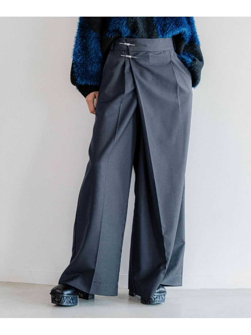 楽天市場】KANAGUアシメワイドパンツ HARE ハレ パンツ その他のパンツ