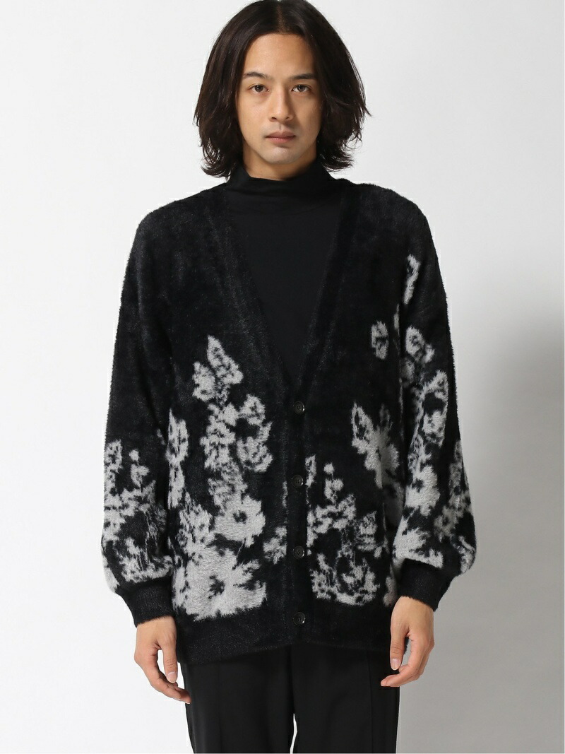 楽天市場】(M)FガラシャギーニットCD HARE ハレ トップス カーディガン