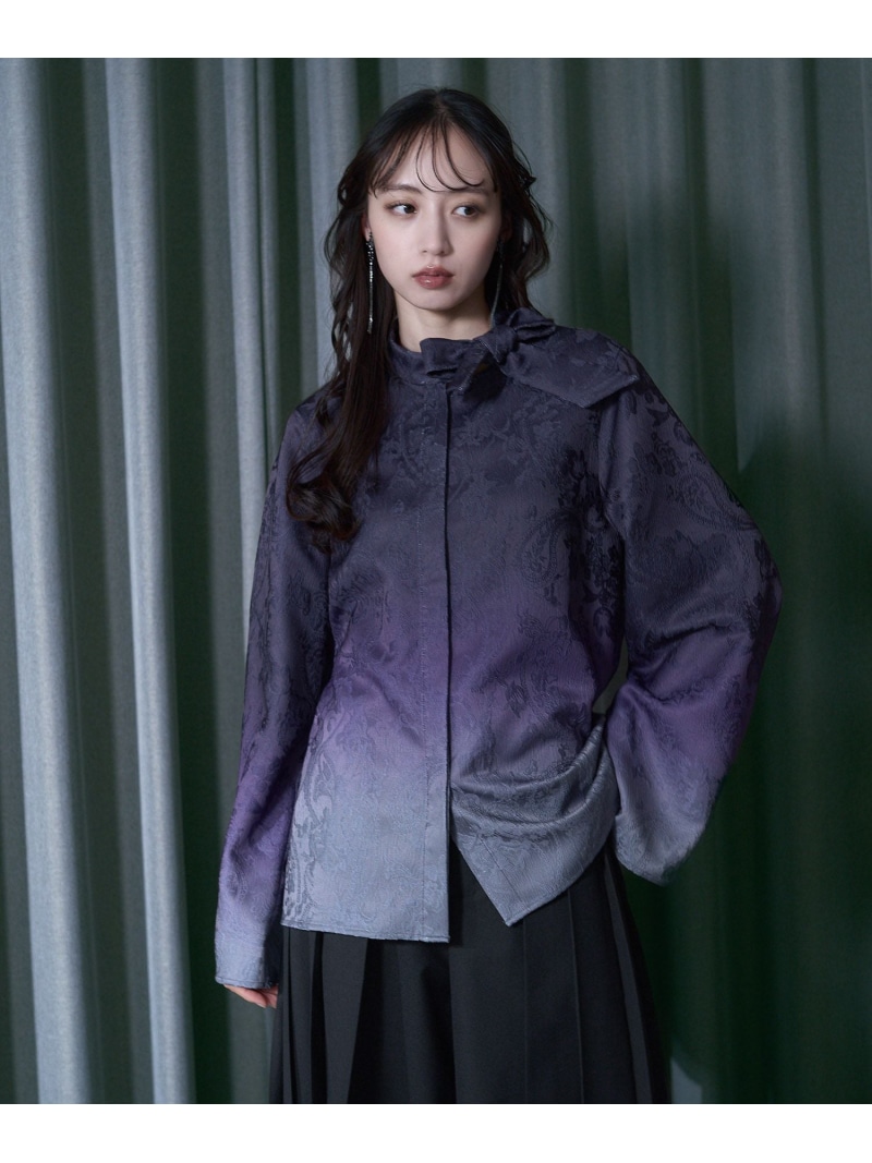 楽天市場】グラデーションジャガードボウタイシャツ HARE ハレ