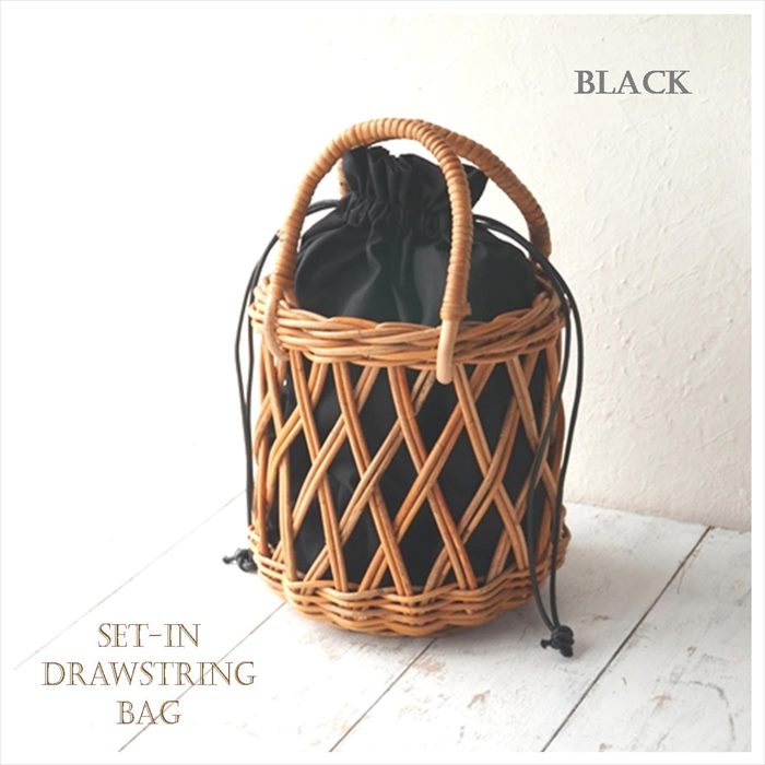 楽天市場】アラログ クロスラウンドバッグ THE AROROG ラタン 透かし