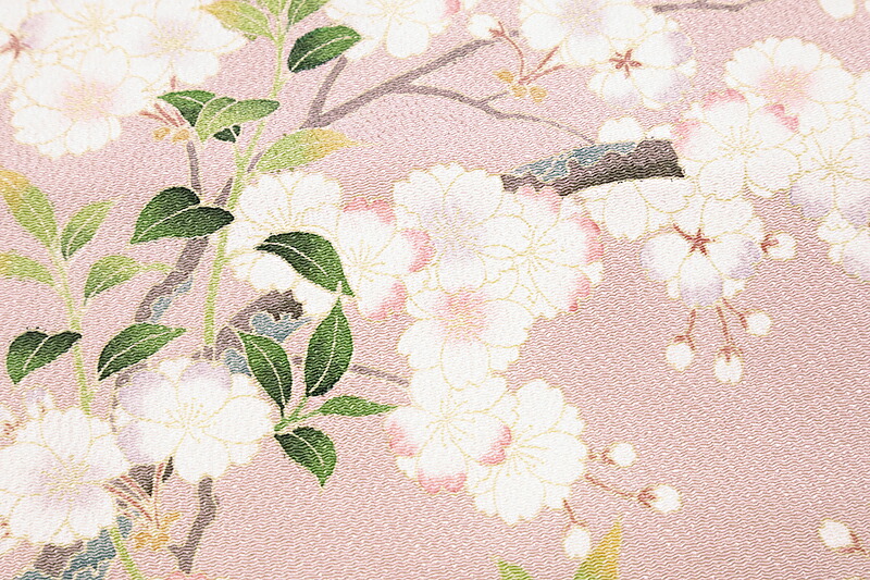 楽天市場】九寸名古屋帯 秀美 十日町友禅 正絹 浜ちりめん 伊と幸