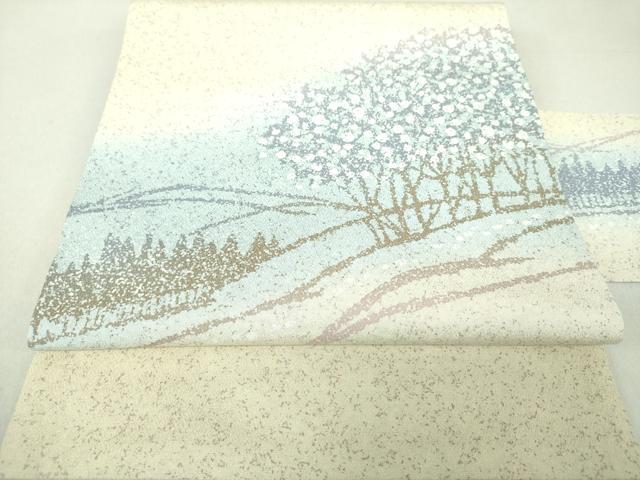 楽天市場】平和屋着物○京都手描友禅 中嶋剛司 蝋彩染 九寸名古屋帯