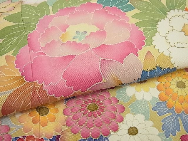 楽天市場】平和屋1□極上 本加賀友禅作家 百貫華峰 訪問着 花籠 暈し