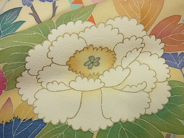 楽天市場】平和屋1□極上 本加賀友禅作家 百貫華峰 訪問着 花籠 暈し