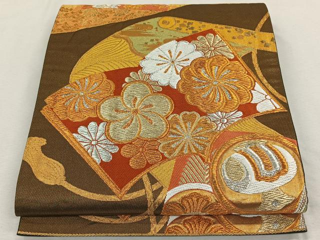 楽天市場】平和屋着物◎六通柄袋帯 福寿錦 金銀糸 正絹 逸品