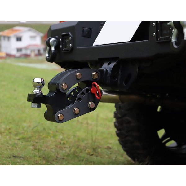 楽天市場】BULL HITCH アジャスト可能ヒッチマウント 覇王 黒 : MClimb