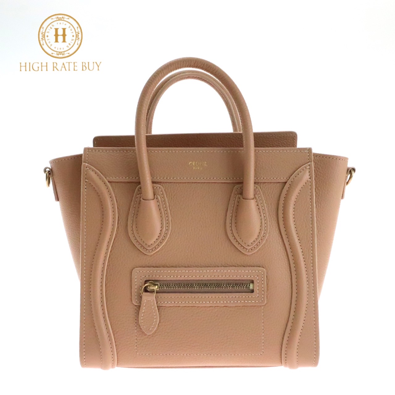 楽天市場】【未使用品】CELINE セリーヌ ラゲージ LUGGAGE ナノ Nano