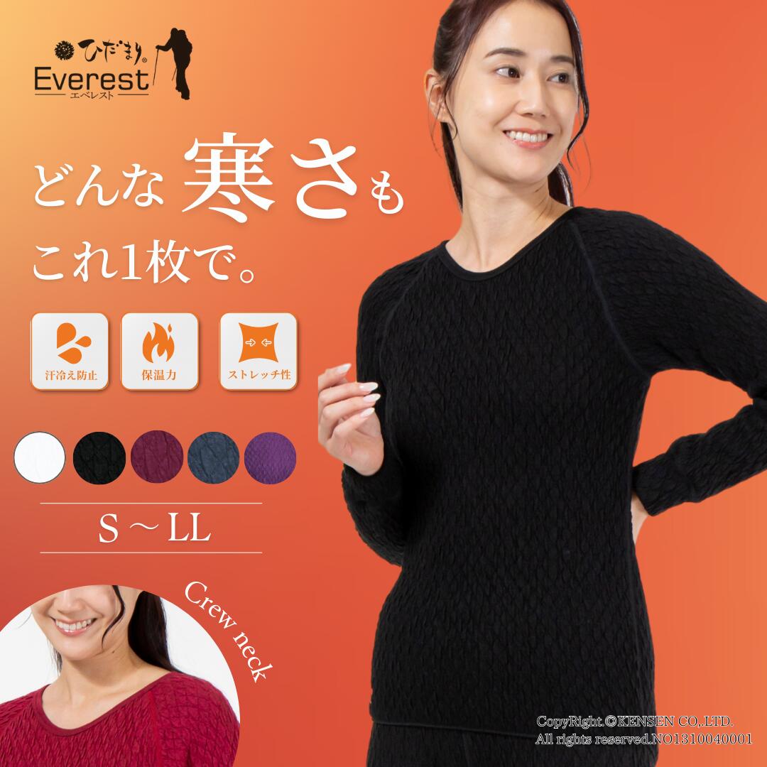 楽天市場】[上下別売 送料無料] ひだまり 健康肌着 エベレスト 婦人