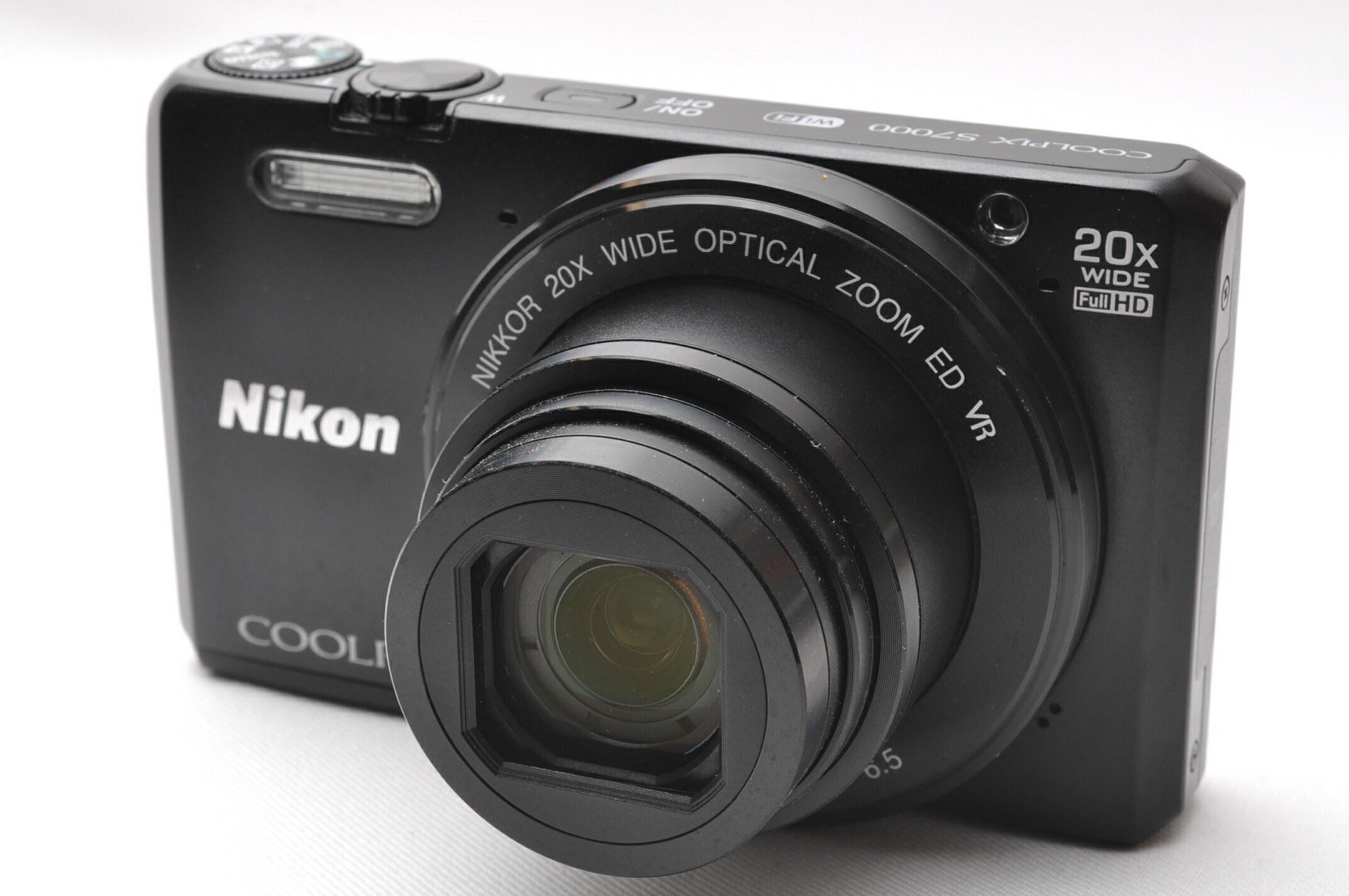 楽天市場】nikon デジタルカメラ coolpix s7000 ブラック s7000bkの通販
