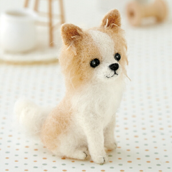 楽天市場】ロングコート チワワのマスコット手作りキット 羊毛フェルト
