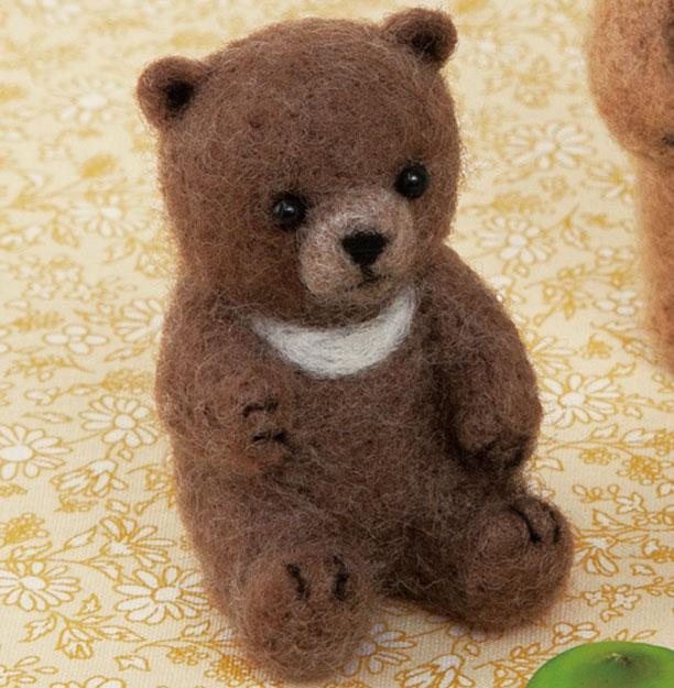 楽天市場】仲良しクマの赤ちゃん 手作りキット（白熊・茶くま