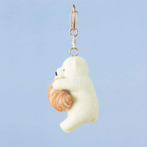 楽天市場】スターターセット付き クロワッサンを持ったシロクマの