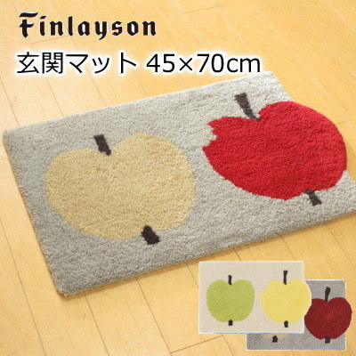 楽天市場】玄関マット 室内 / 屋内 北欧 かわいい 洗える 45×70cm