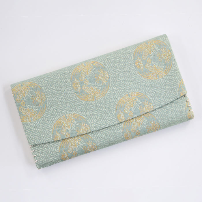 楽天市場】茶道具 名物裂 三ツ折（懐紙入） 紗綾形鶴丸文様 （さやがた