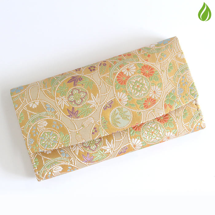 楽天市場】茶道具 名物裂 三ツ折（懐紙入） 鼓草花紋 （つづみそうか