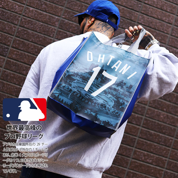 楽天市場】トートバッグ ドジャース 大谷翔平 選手 写真 公式