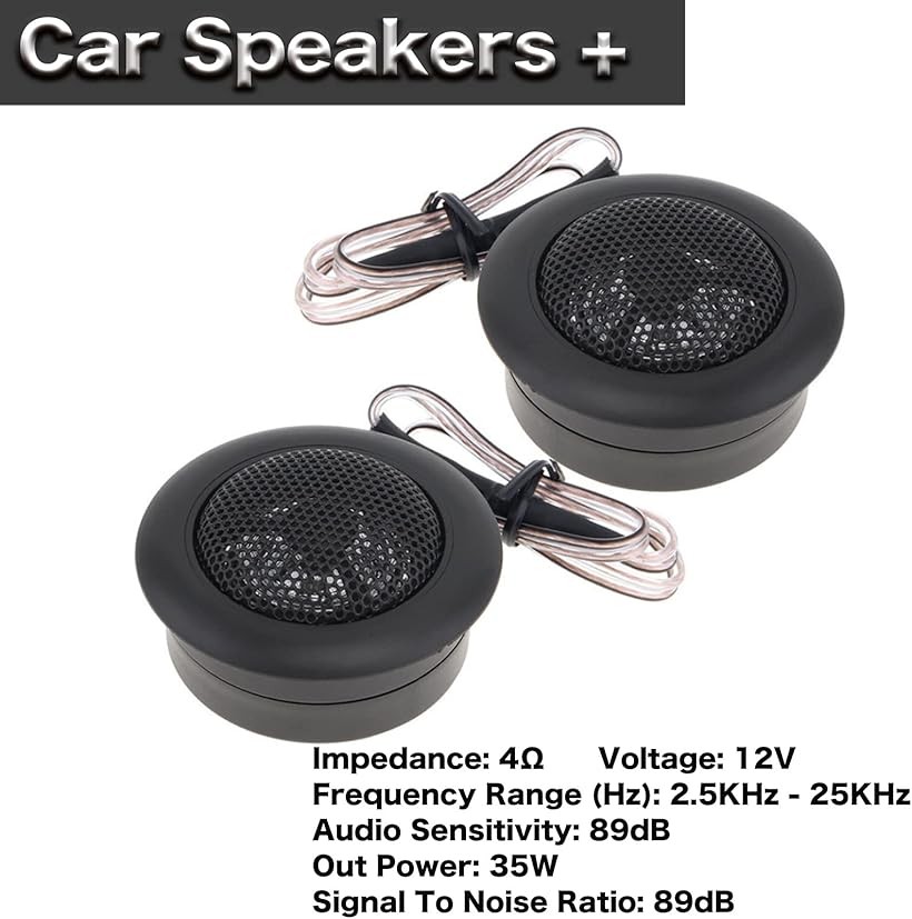 Hi-Fi 2.5インチ リボンツィーター スピーカー 2個 8Ω 15W Hi-Fi 2.5