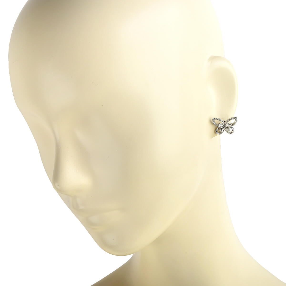 楽天市場】グラフ GRAFF バタフライ シルエット ダイヤ ピアス RGE879