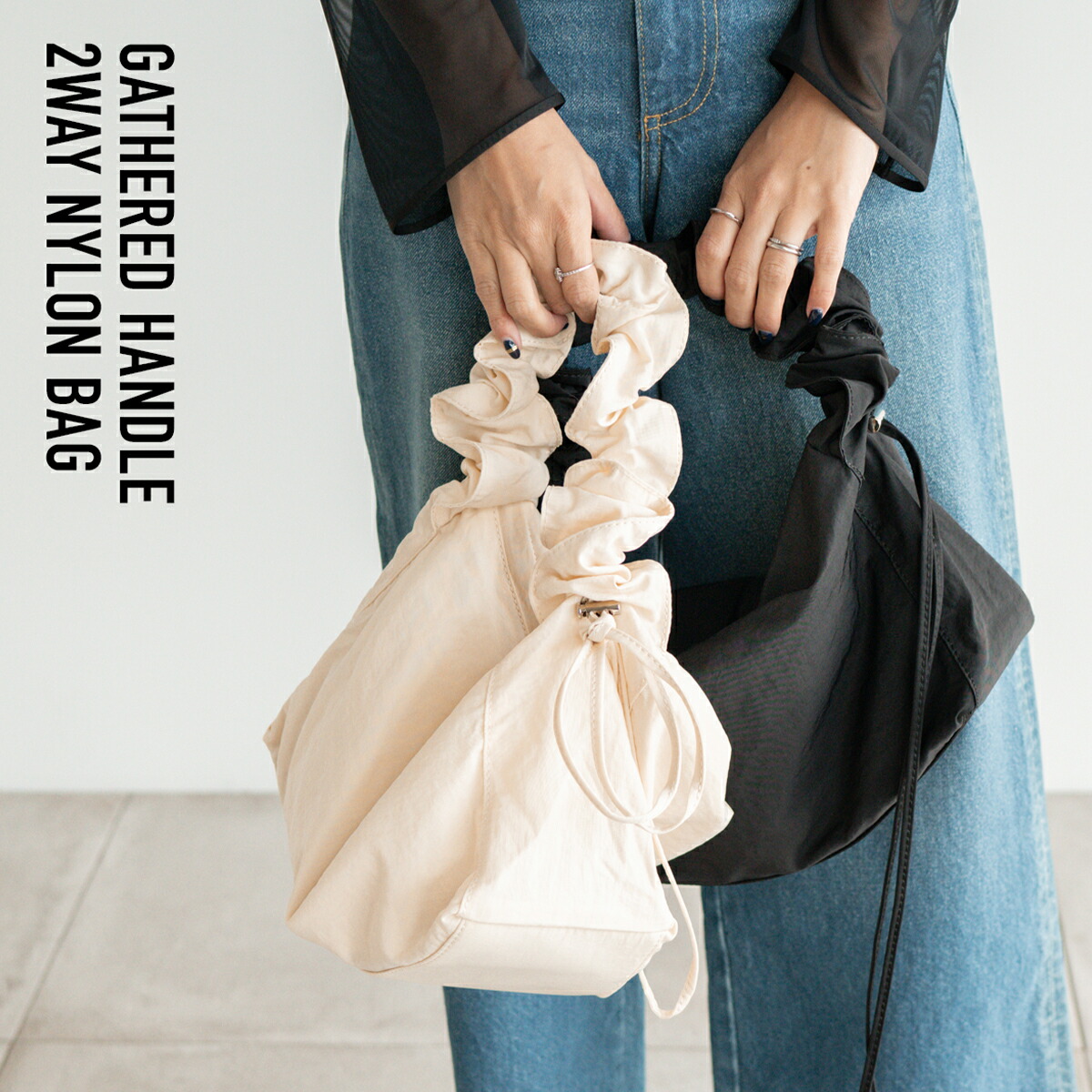 yukiemonハンドメイド たっぷりフリル30㎝ショルダーバック yukiemon