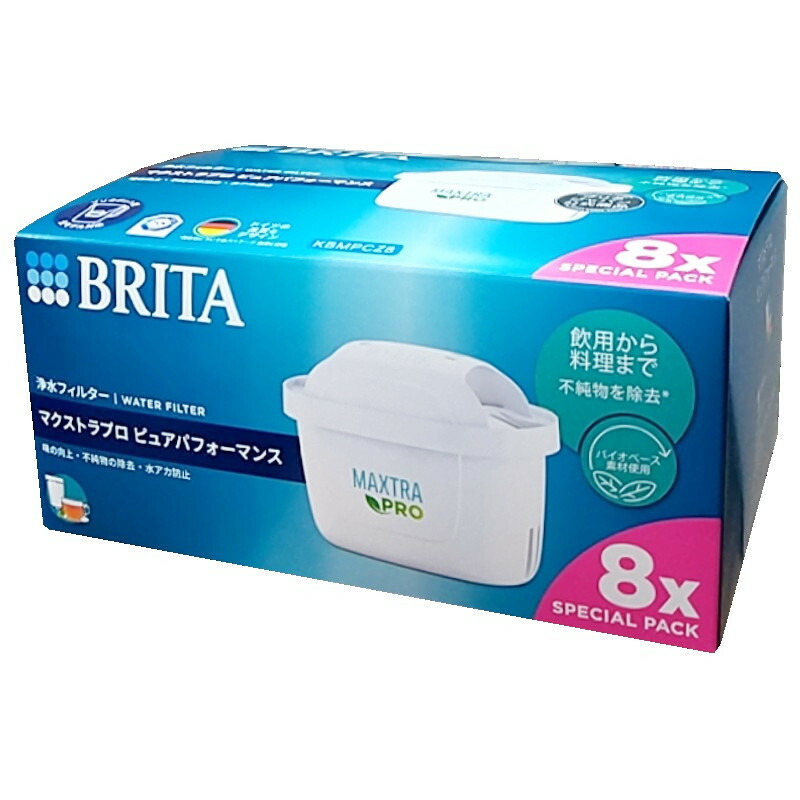 楽天市場】（BRITA ブリタ マクストラ プロ 8個入 浄水フィルター